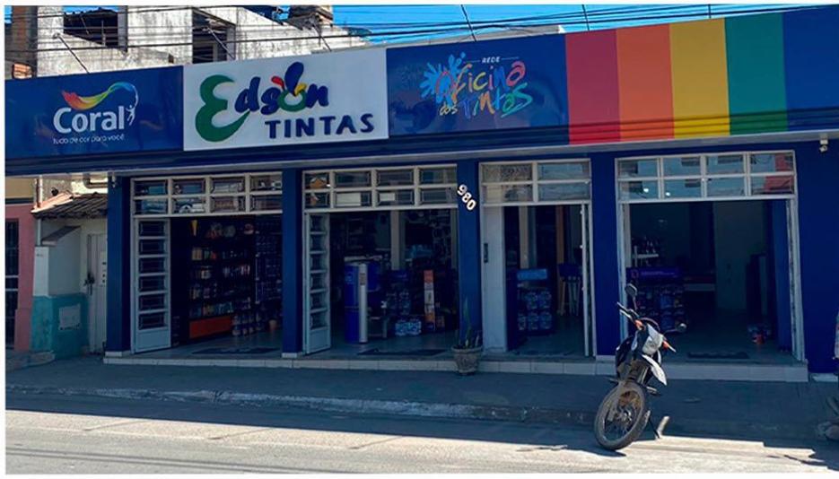 Fachada da loja Arcos